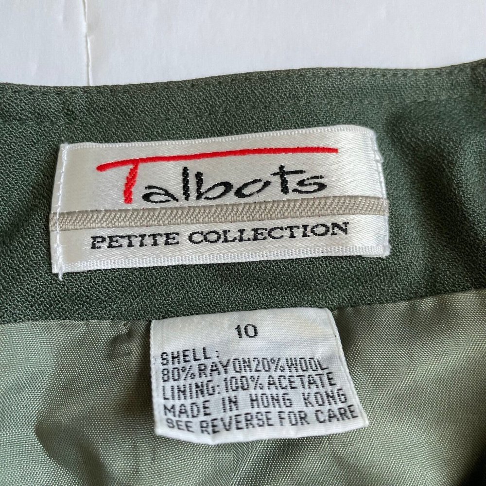 Wool Rayon Lightweight Buttoned Jacket Euc 10p 10… - image 3